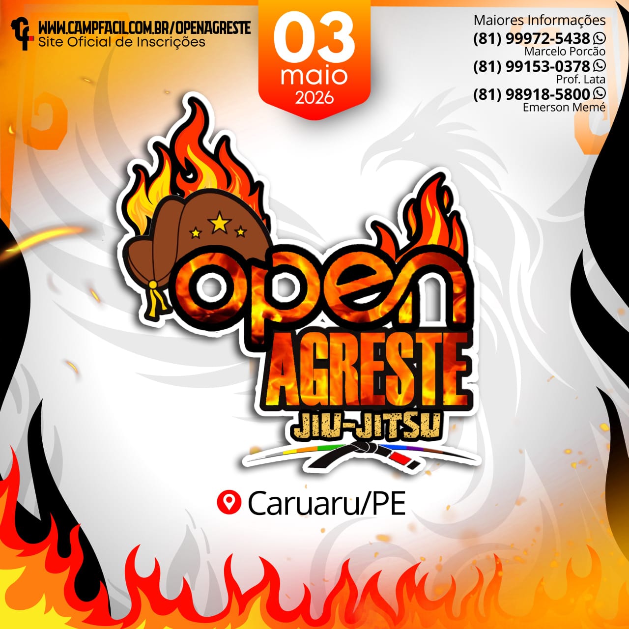 OPEN AGRESTE DE JIU JITSU 2026