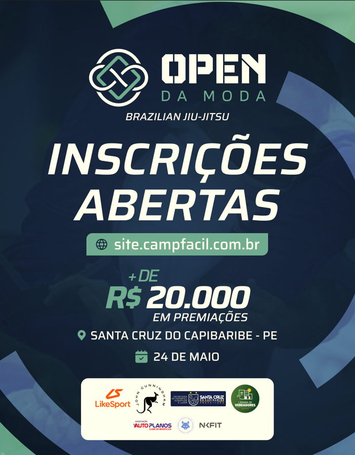 OPEN DA MODA DE JIU JITSU 2026