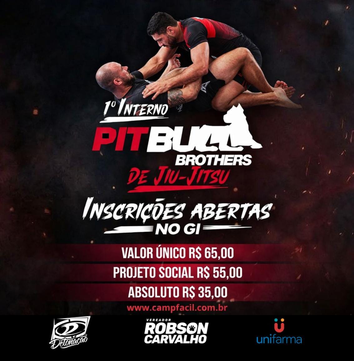 1º INTERNO PITBULL BROTHERS NOGI