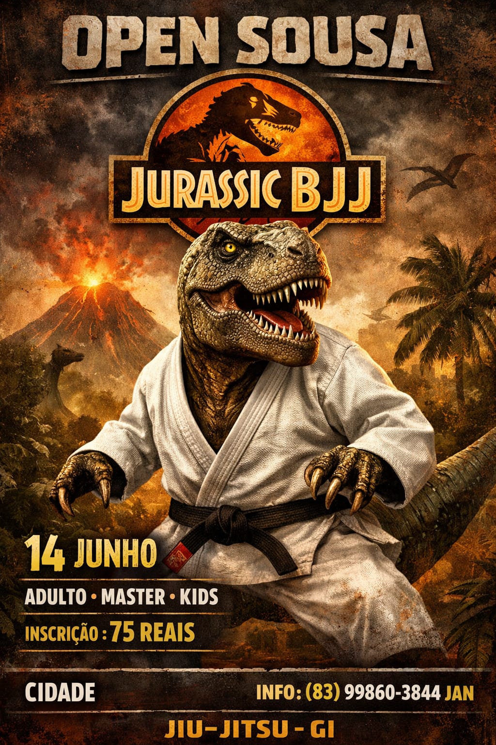 OPEN SOUSA JURASSIC BJJ 2026 - BREVE