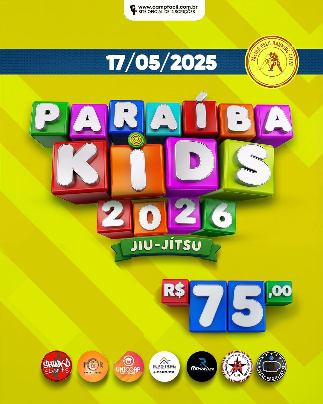 PARAIBA KIDS 2026 -BREVE