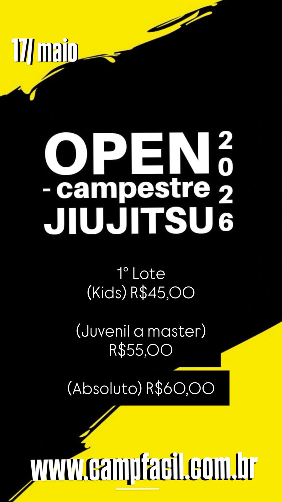 OPEN CAMPESTRE NOGI 2026
