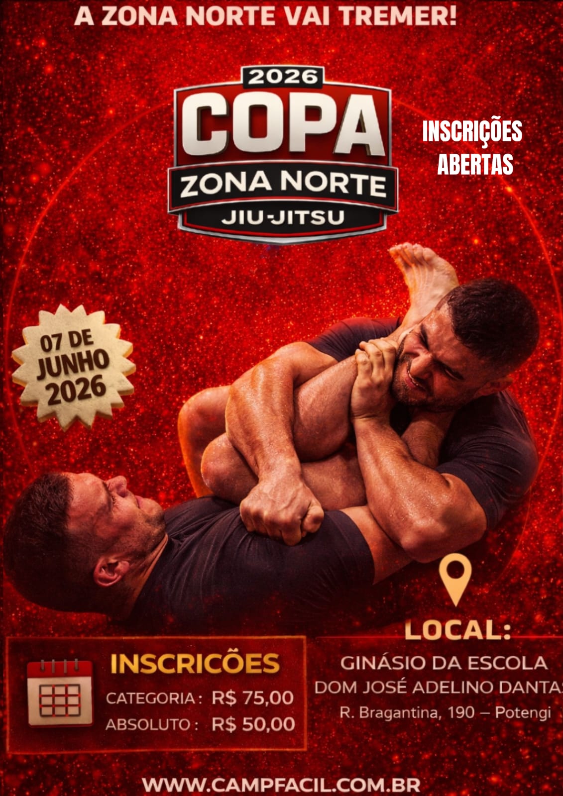 COPA ZONA NORTE DE JIU JITSU NOGI 2026