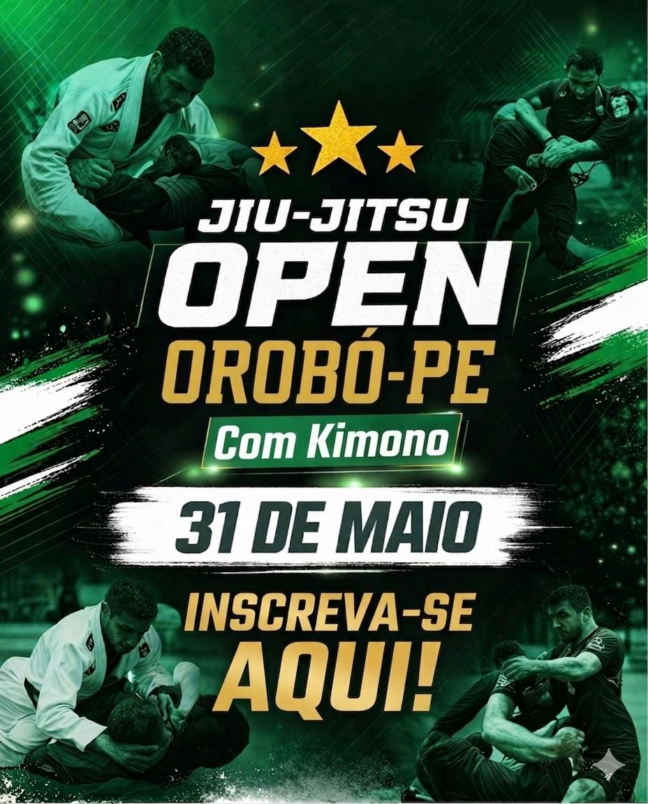 OPEN OROBO DE JIU JITSU GI 2026
