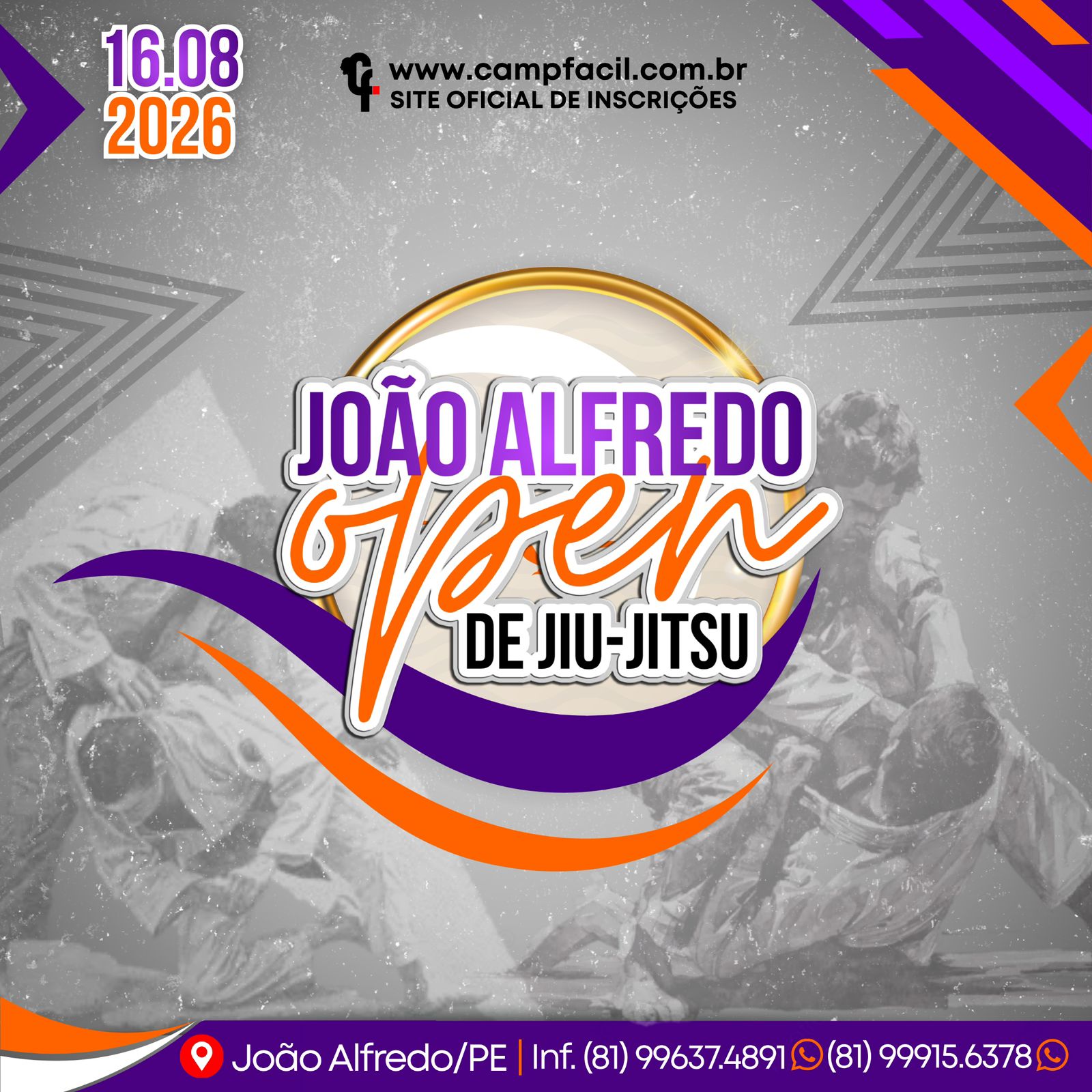 JOÃO ALFREDO OPEN DE JIU JITSU 2026 - BREVE