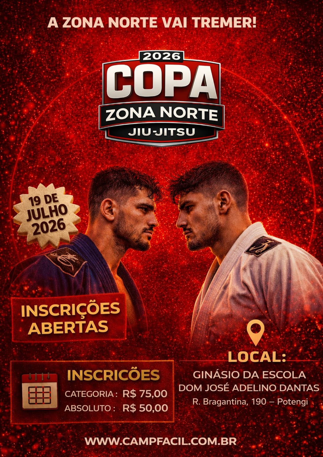 COPA ZONA NORTE DE JIU JITSU 2026