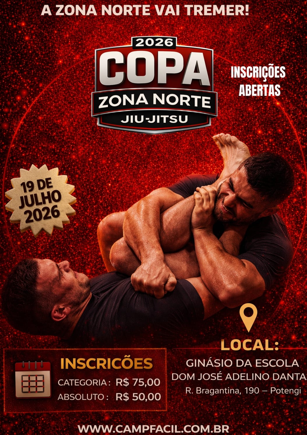COPA ZONA NORTE DE JIU JITSU NOGI 2026