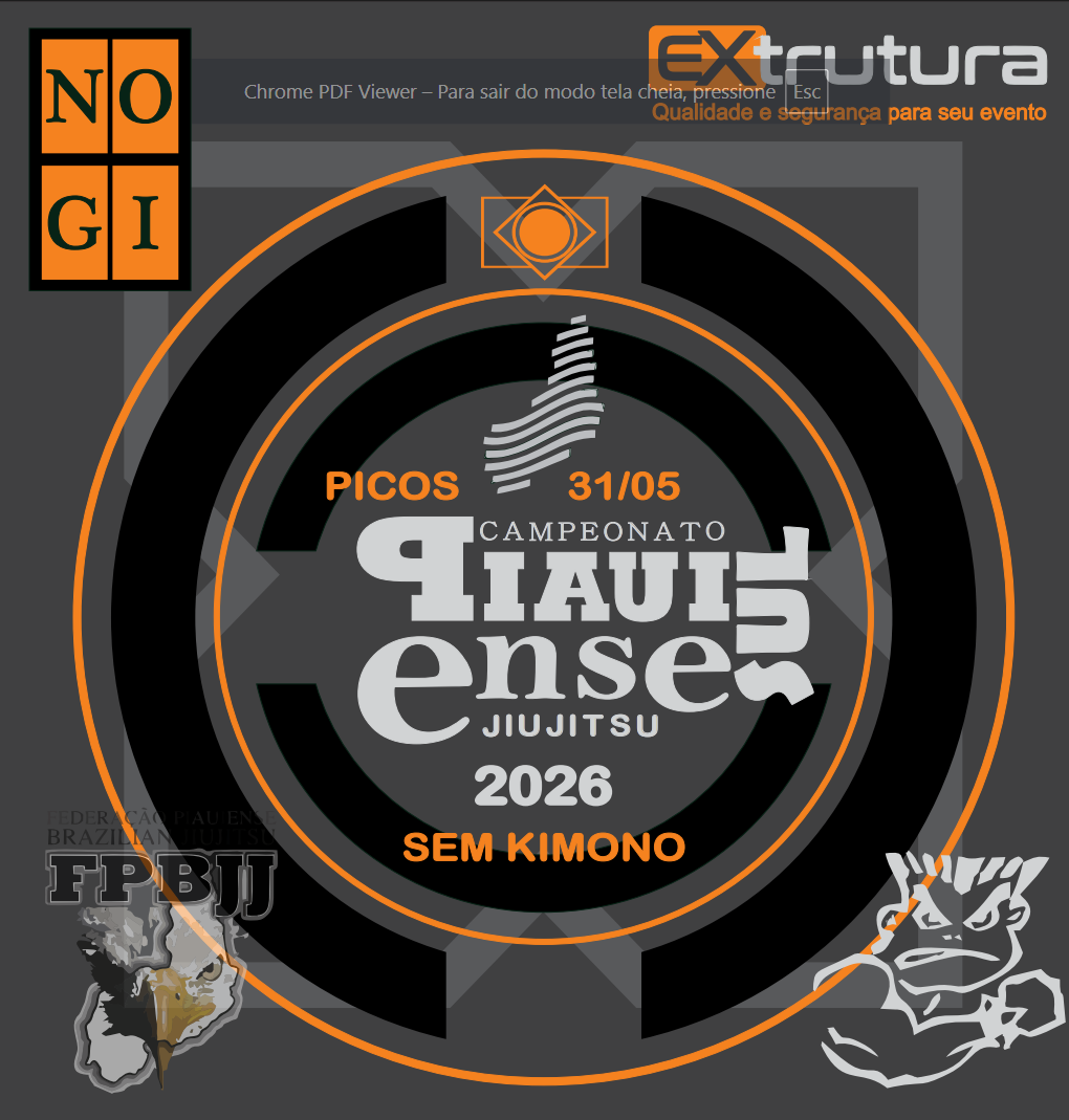 CAMPEONATO PIAUIENSE DE JIU JITSU NOGI PICOS 2026