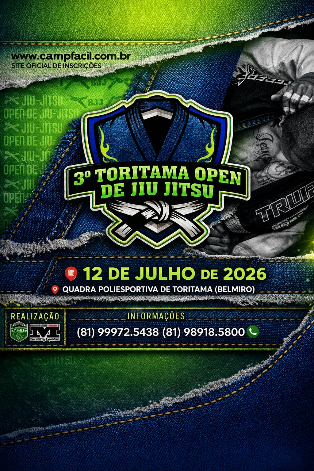 3º TORITAMA OPEN DE JIU JITSU 2026