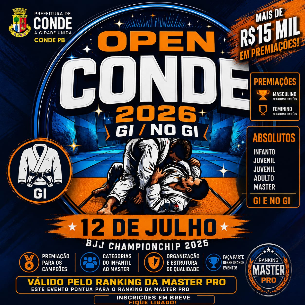 4º OPEN CONDE GI // 2026