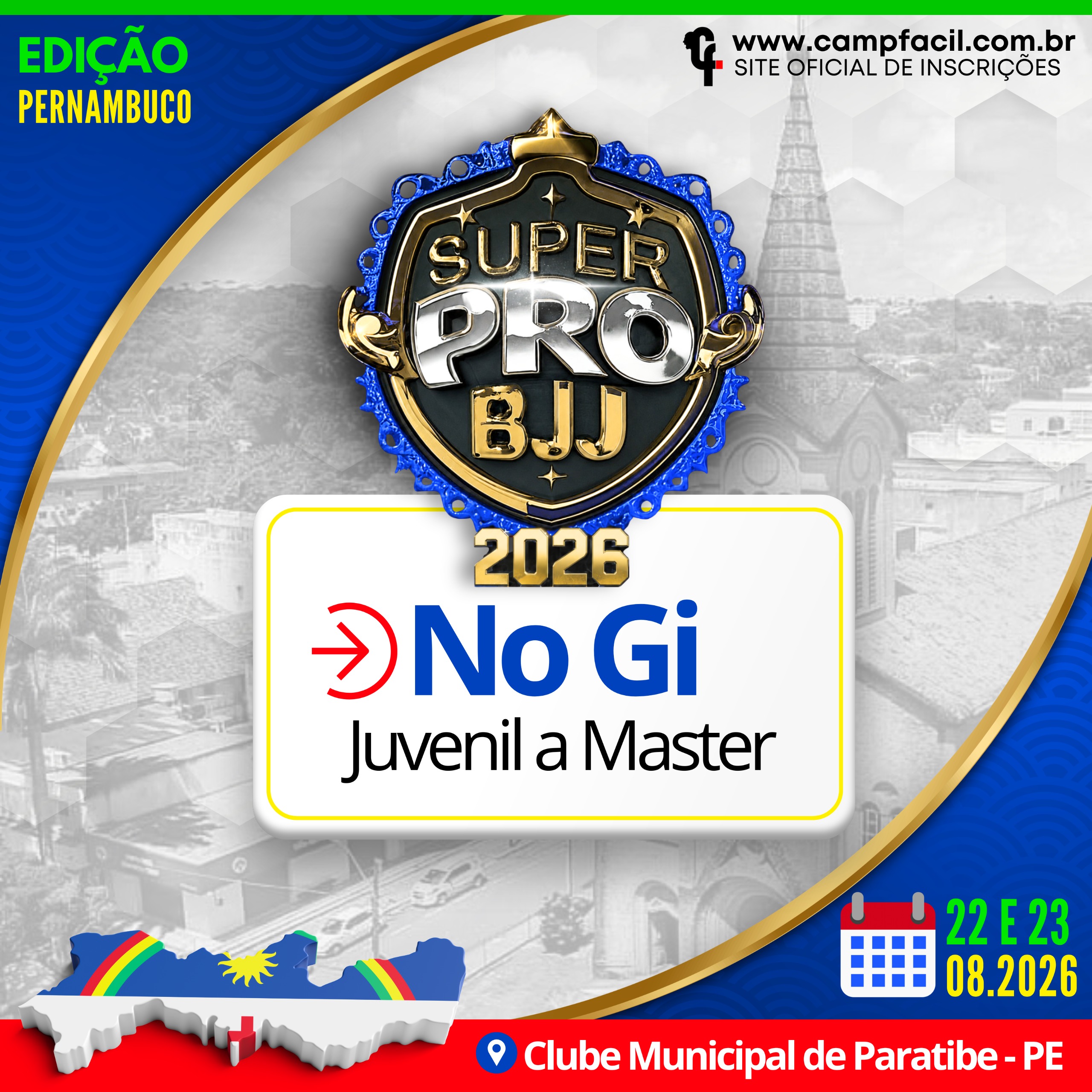 SUPER PRO BJJ PE NOGI 2026