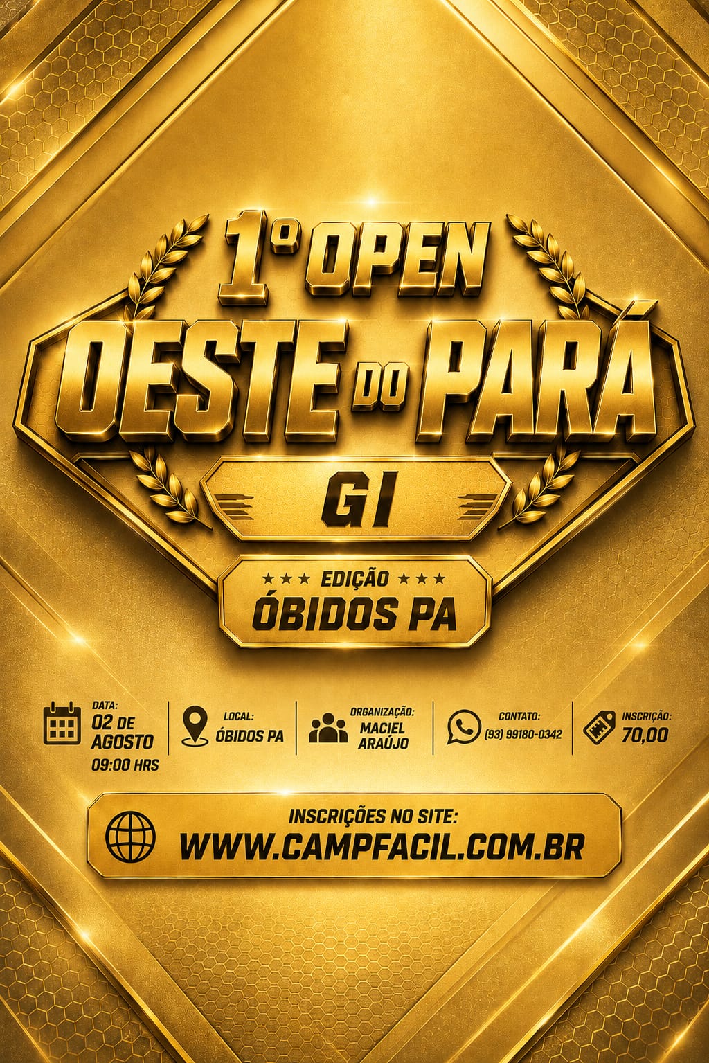 1º OPEN OESTE DO PARÁ GI /2026