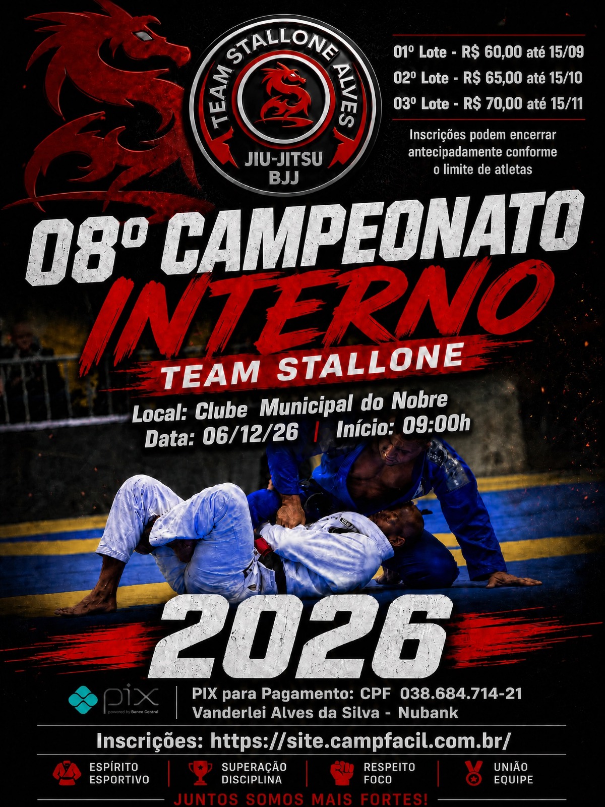8º CAMP INTERNO STALLONE 2026