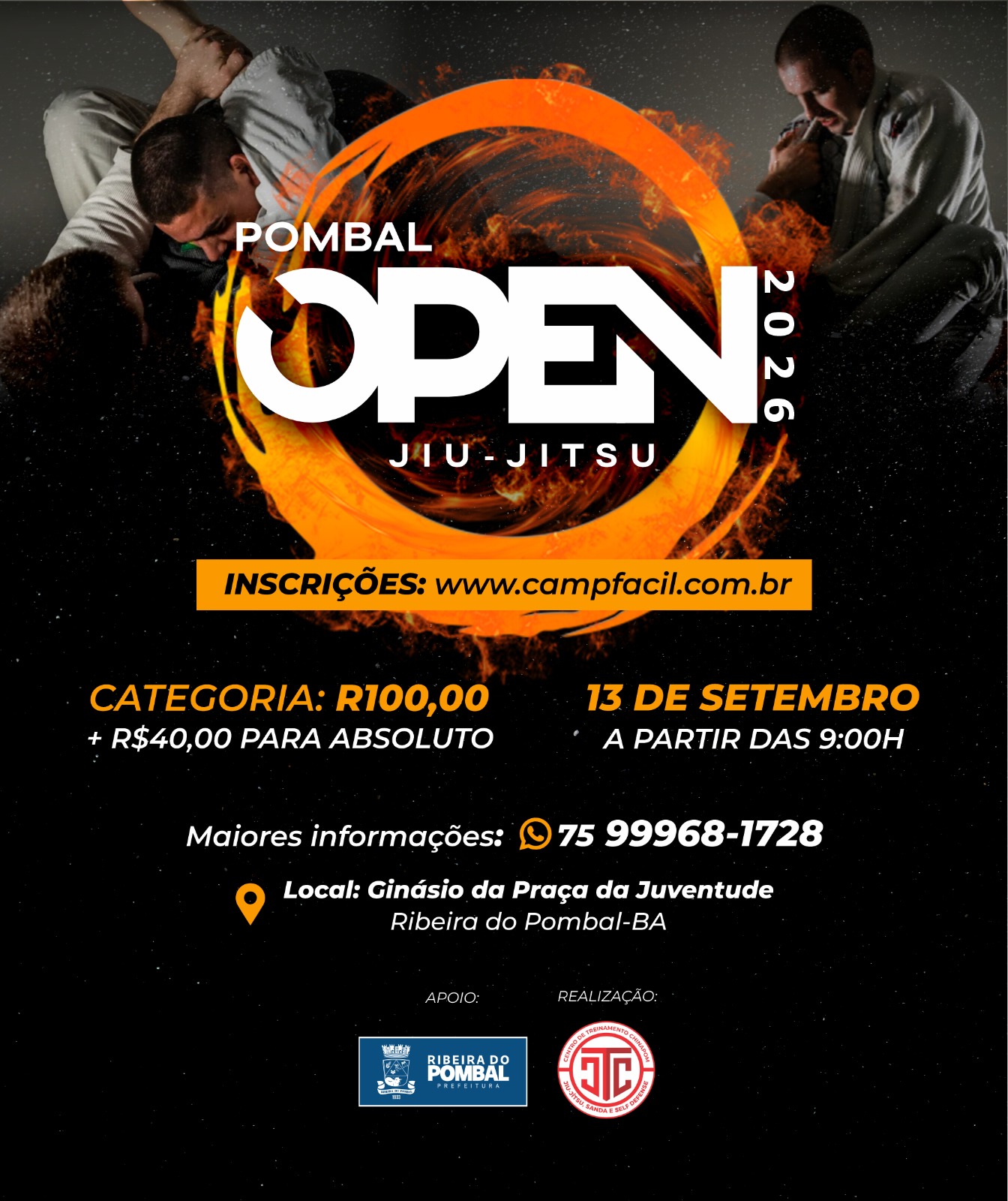 POMBAL OPEN DE JIU JITSU 2026