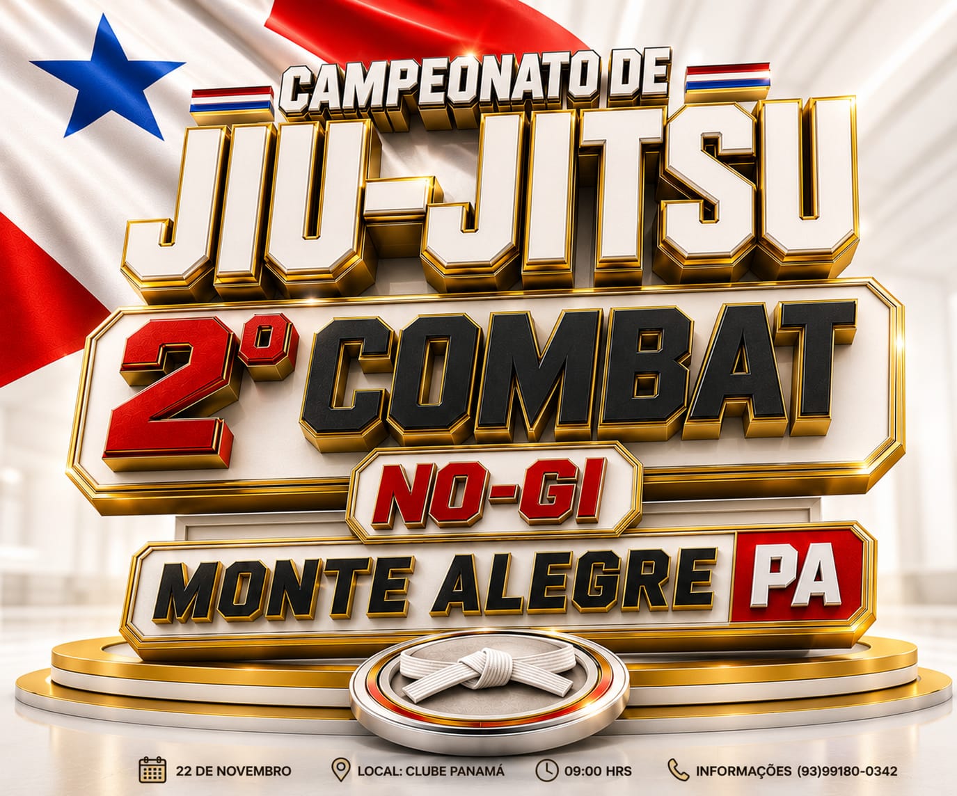 2º COMBAT DE JIU JITSU MONTE ALEGRE NOGI 2026