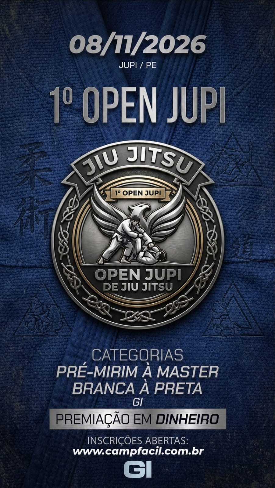 1º OPEN JUPI DE JIU JITSU 2026