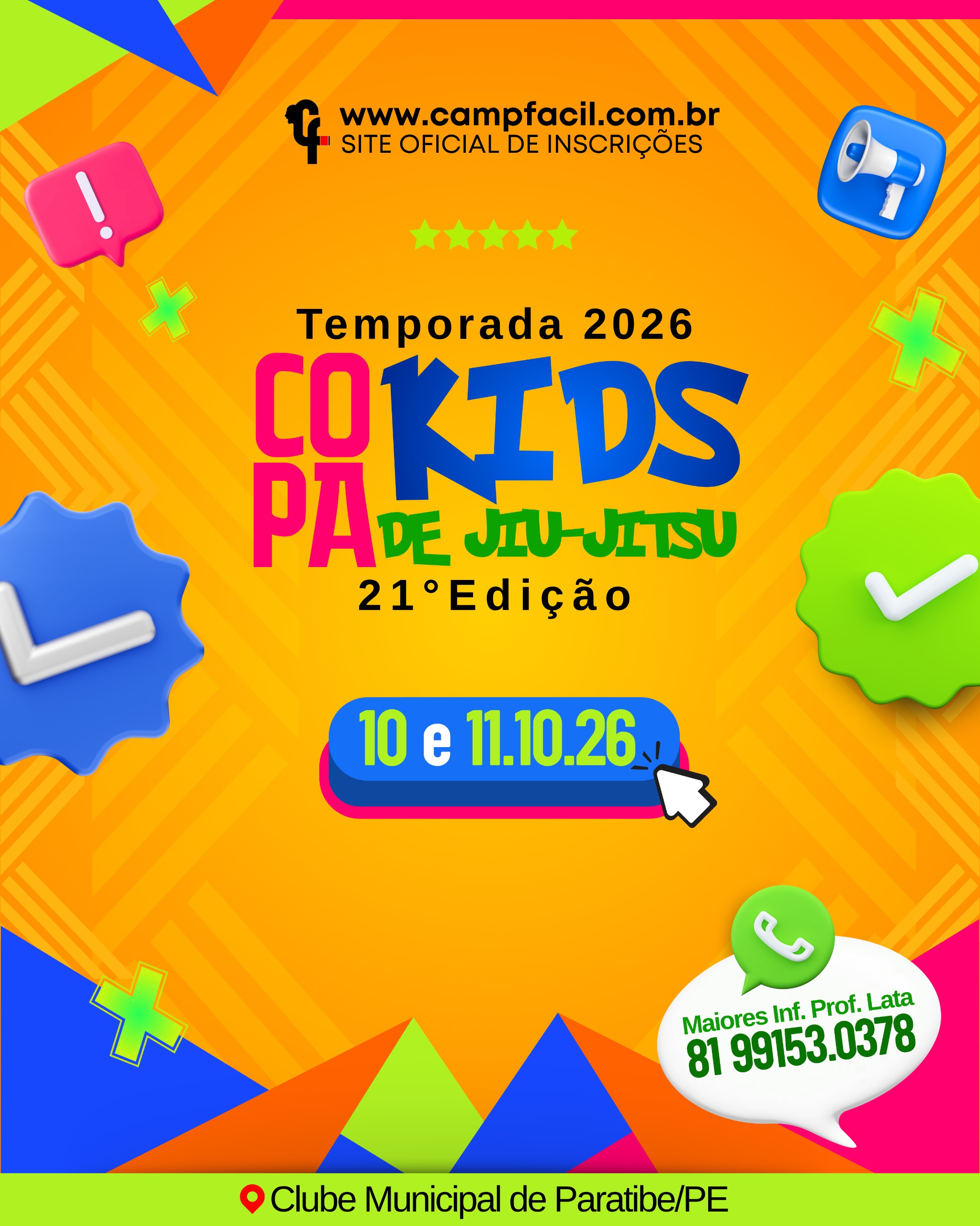 COPA KIDS GI 2026