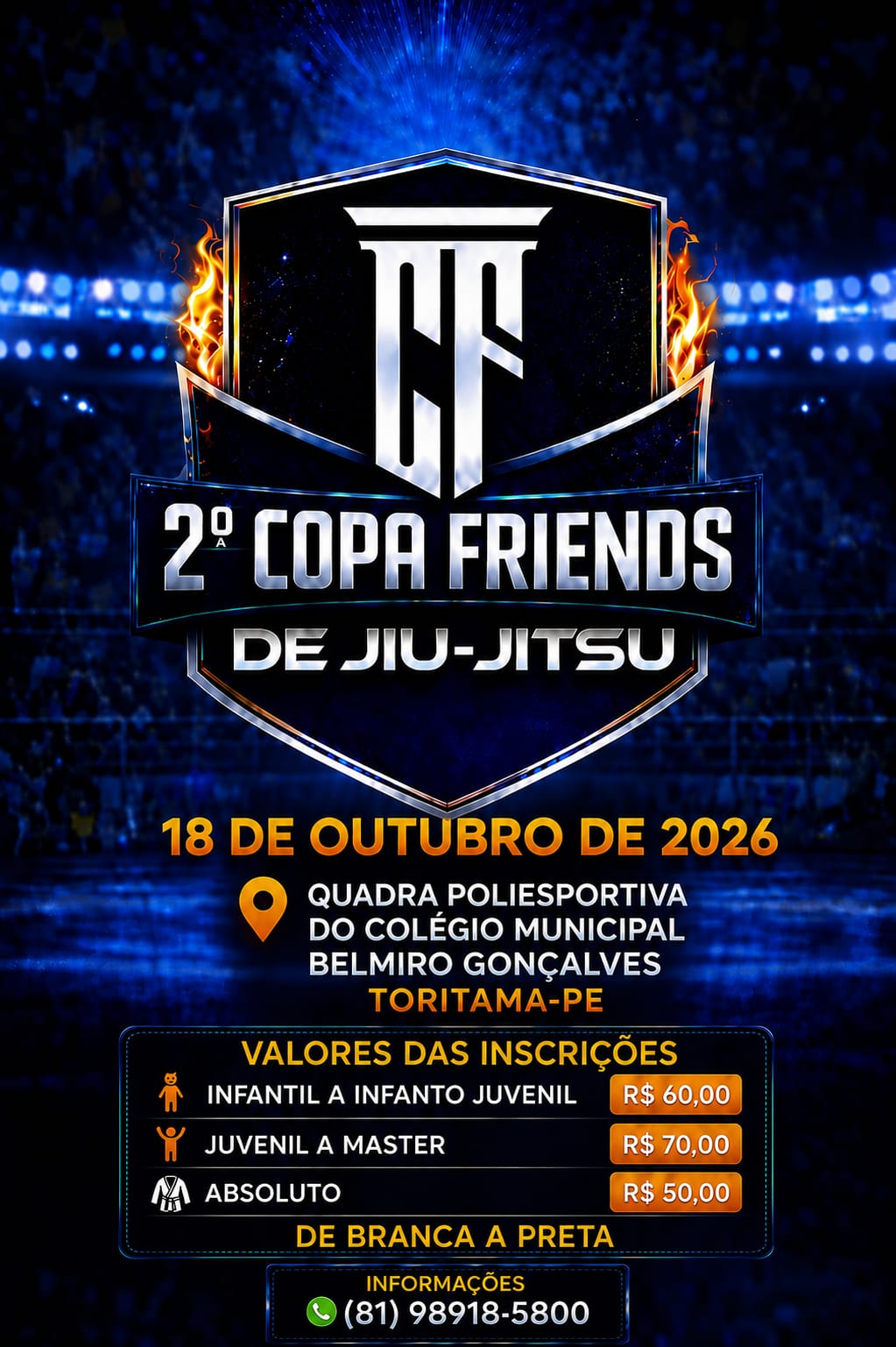 2º COPA FRIENDS DE JIU JITSU 2026