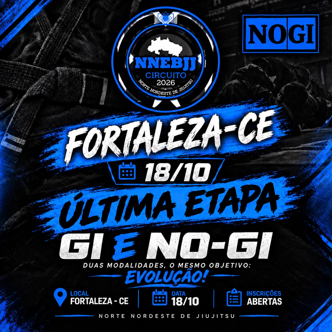 CAMP NORTE NORDESTE DE JIU JITSU NOGI 2026 FORTALEZA