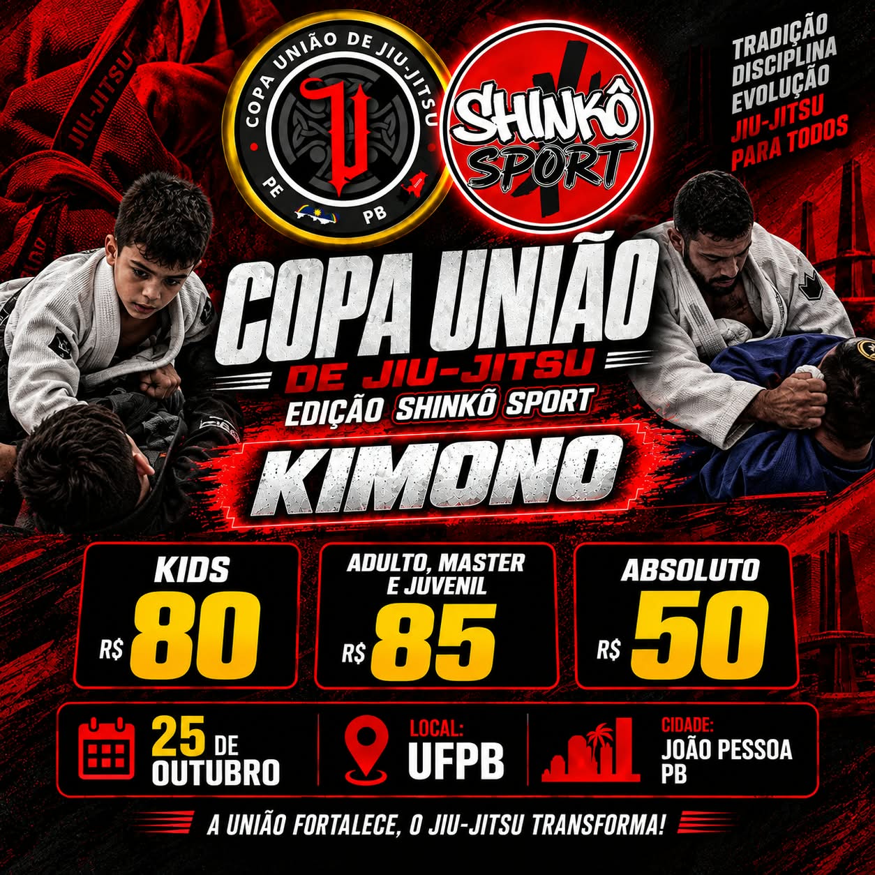 COPA UNIÃO DE JIU JITSU EDICAO SHINKO