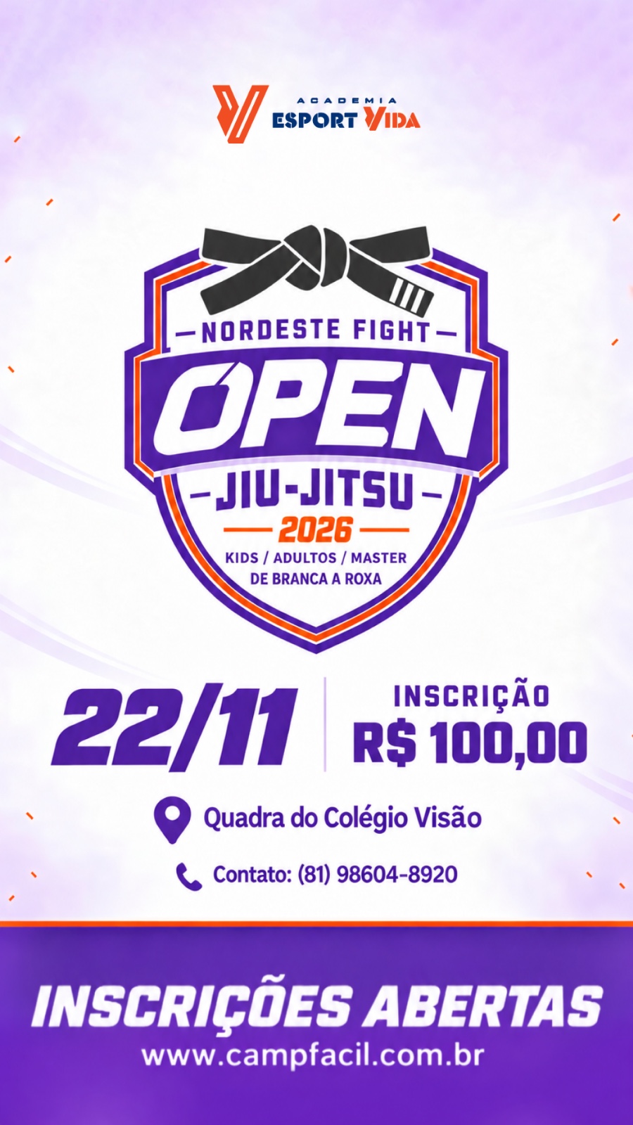 CAMPEONATO NORDESTE FIGHT 2026