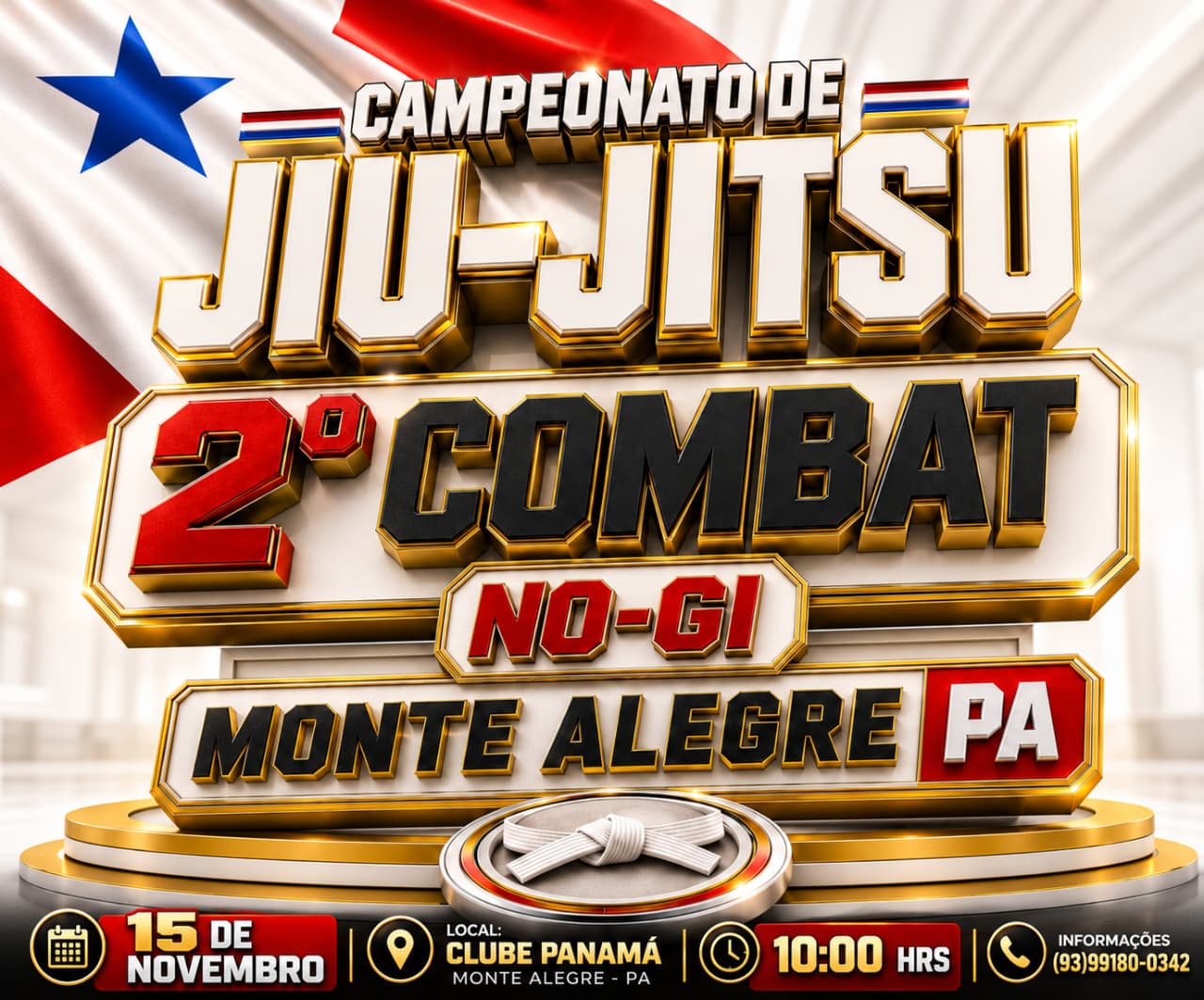 2º COMBAT DE JIU JITSU MONTE ALEGRE NOGI 2026