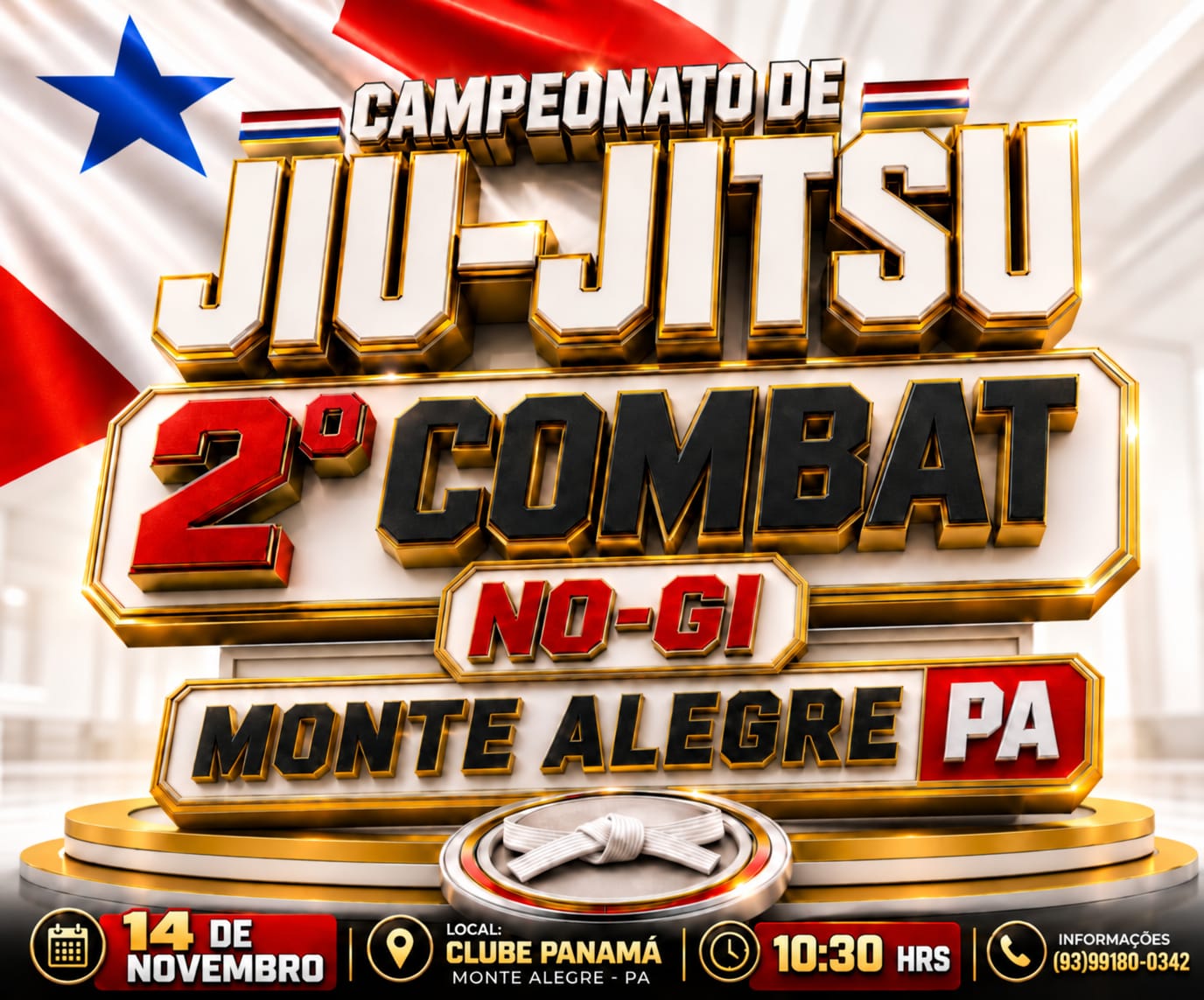 2º COMBAT DE JIU JITSU MONTE ALEGRE NOGI 2026