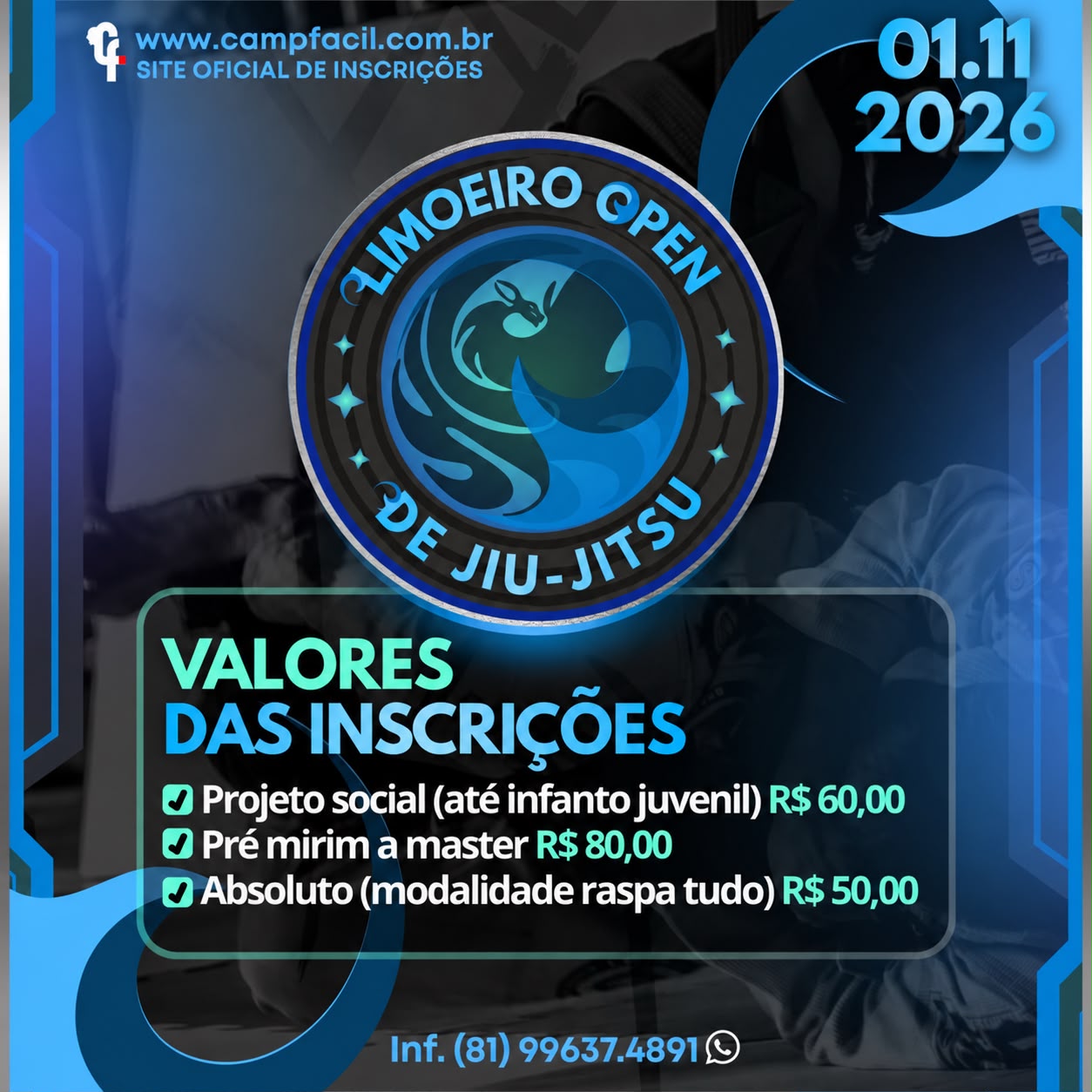 LIMOEIRO OPEN DE JIU JITSU 2026